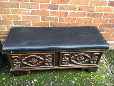 Photo of free Wooden Storage Chest (Woking GU22) #3