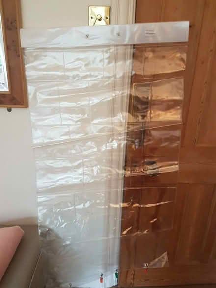 Photo of free Hanging plastic pocket display/gallery (Moorfields) #1