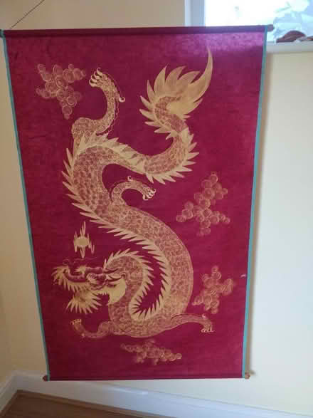 Photo of free Large wall hanging showing dragon (Enfield EN2) #1