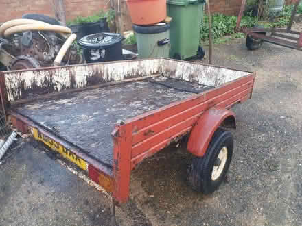 Photo of free "6×4" trailer requires welding (Lovedean PO8 9) #2