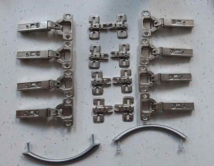 Photo of free Set of used cupboard hinges (Cobham) #1