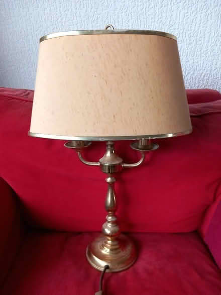 Photo of free Brass effect trim lamp (Barkingside IG6) #1