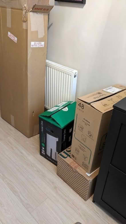 Photo of free Several boxes & padding materials (Low Fell) #1