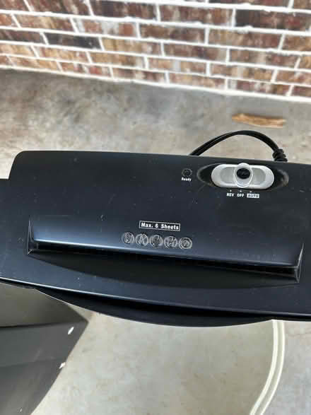 Photo of free Paper shredders (Alvarado, TX) #3