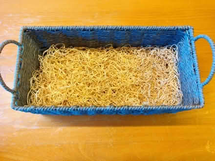 Photo of free Grey wicker basket (Didcot OX11) #2