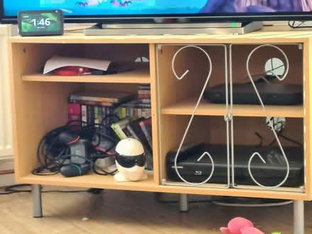 Photo of free Wooden TV Stand (MK15 downhead park) #1
