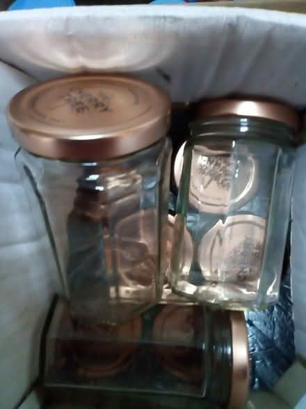 Photo of free Glass jars with lids (Cockfield DL13) #1