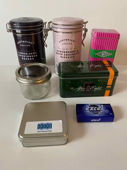 Photo of free Empty metal/glass containers (Steeles/Mavis (Brampton)) #1