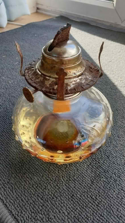 Photo of free Glass oil burning Lamp (Warminster BA12) #1