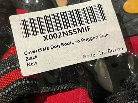 Photo of free Dog boots (Chevy Chase DC) #2