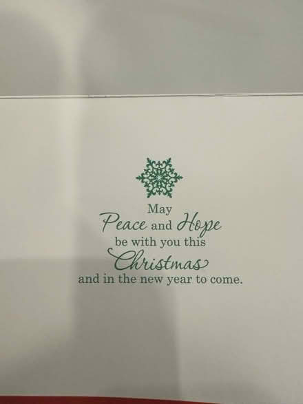 Photo of free 7 Christmas cards with envelopes (Columbia Heights) #1