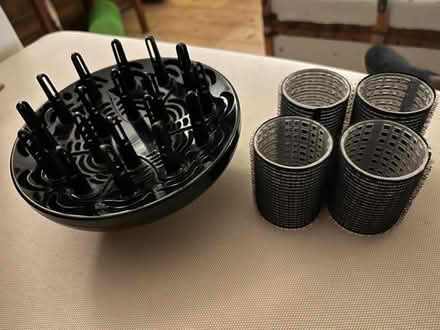 Photo of free Hair dryer diffuser and hair rollers (Kendal LA9) #1