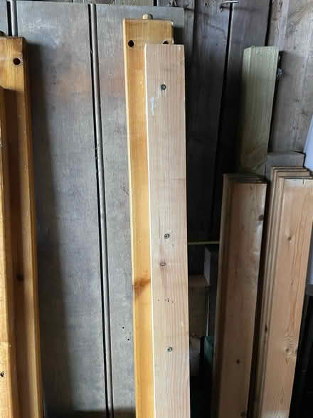 Photo of free Pine King Size Bed Frame (Bockleton, WR15) #4