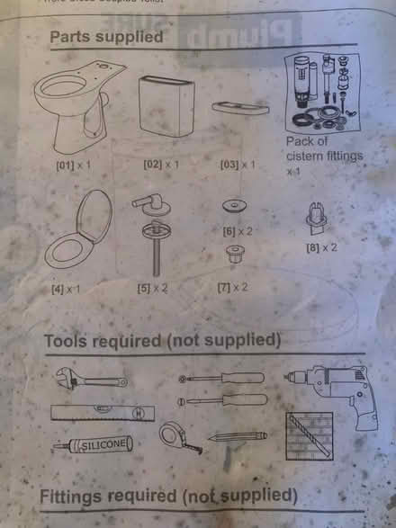 Photo of free Toilet, as good as new. (New Malden KT3) #3