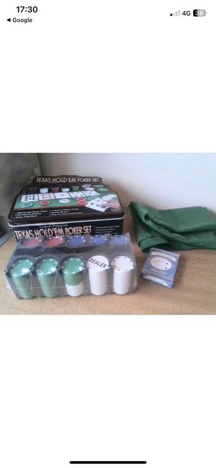 Photo of free Texas Hold ‘em Poker Set (Northolt UB5) #2
