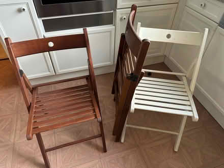 Photo of free Folding chairs (Canterbury centre) #1
