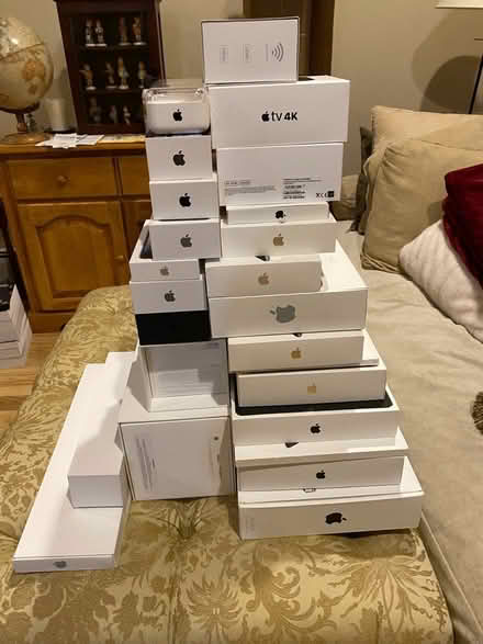 Photo of free EMPTY Apple product boxes (New Fairfield CT) #2