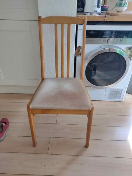 Photo of free 4 matching dining chairs (Melbourn Royston) #1