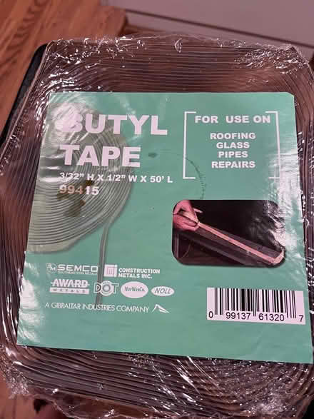 Photo of free Butyl Tape (Watkinsville) #1