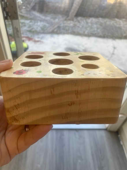 Photo of free Baby Wood Toy/ Carrot Pegboard (South Pasadena/ West St. Pete) #2