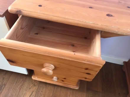 Photo of free Small solid pine desk (Headington OX3) #2