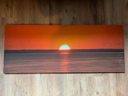 Photo of free Sunset Print Canvas (Bowburn DH6) #1