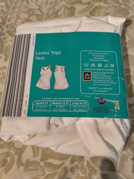 Photo of free Ladies Yoga Vest, medium (Welwyn AL6) #2