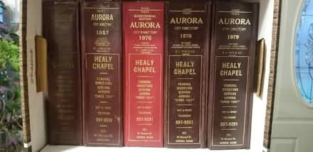 Photo of free Aurora City Directories (Ashland and River Street) #2