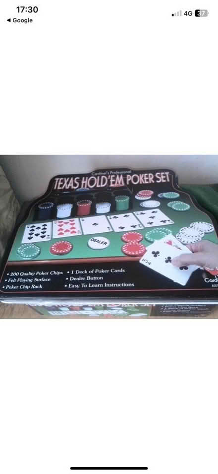 Photo of free Texas Hold ‘em Poker Set (Northolt UB5) #1
