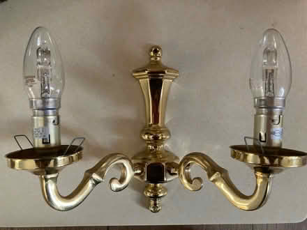 Photo of free Brass wall light (Normandy nr Guildford GU3) #1