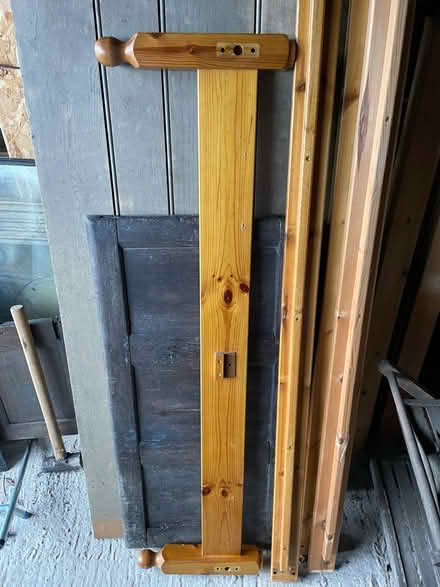 Photo of free Pine King Size Bed Frame (Bockleton, WR15) #2