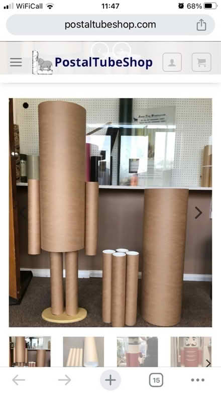 Photo of Cardboard tubes (Teignmouth) #2