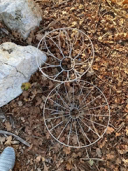 Photo of free Two wire hanging baskets (Novato) #1