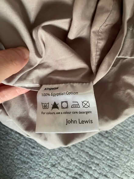 Photo of free King size duvet set - John Lewis (Lewisham, SE13) #2