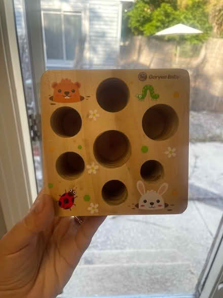Photo of free Baby Wood Toy/ Carrot Pegboard (South Pasadena/ West St. Pete) #1