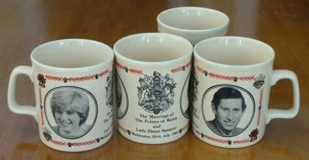 Photo of free 4 x Commemorative Mugs (Hoylake CH47) #1