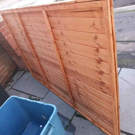 Photo of free Brand new unwanted fence panel (Woodford E18) #1