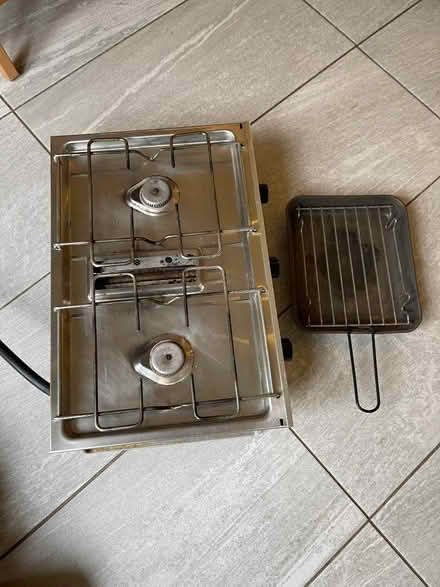 Photo of free Camping stove & Gaz bottle (empty) (Bedford MK40) #1