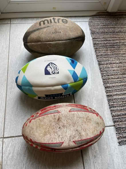Photo of free Rugby balls (Bedford MK40) #1