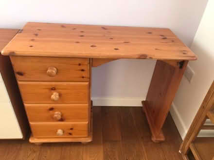 Photo of free Small solid pine desk (Headington OX3) #1