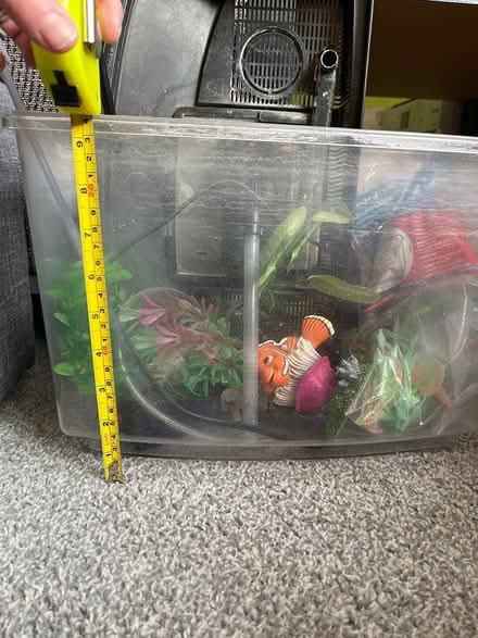 Photo of free Small fish tsnk (PO8 wecock) #2