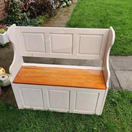 Photo of free Inside bench / storage (Ockley) #1