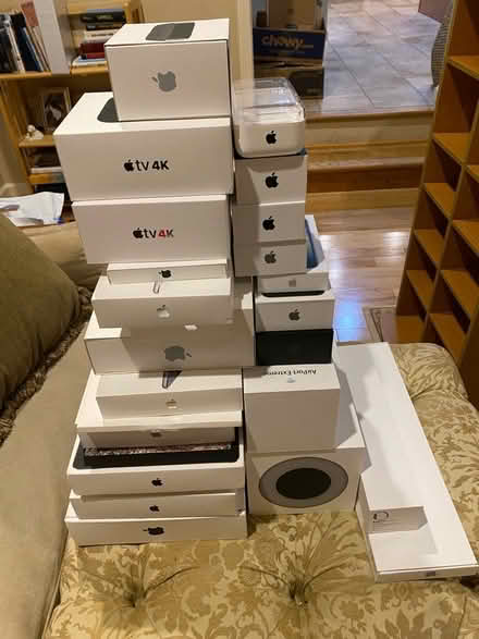 Photo of free EMPTY Apple product boxes (New Fairfield CT) #1