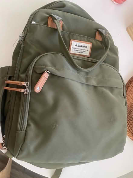 Photo of free Ruvalino Green Diaper Bag/ Backpack (South Pasadena/ West St. Pete) #1