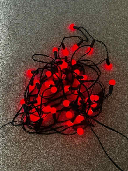 Photo of free Red fairy lights (Teddington TW11) #2
