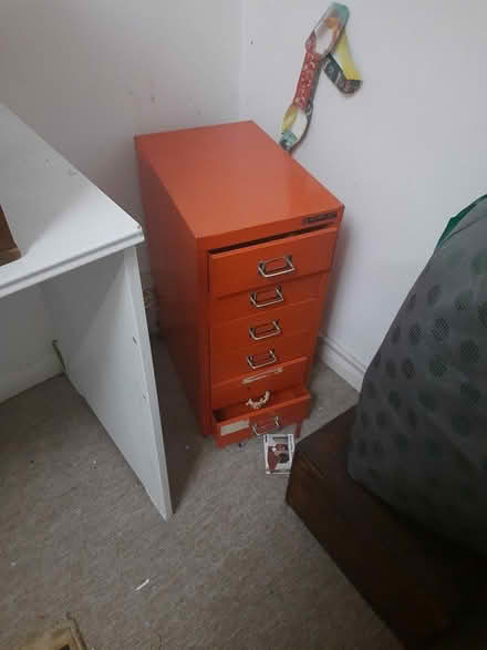 Photo of free Red metal filing drawers A4 (W4) #1