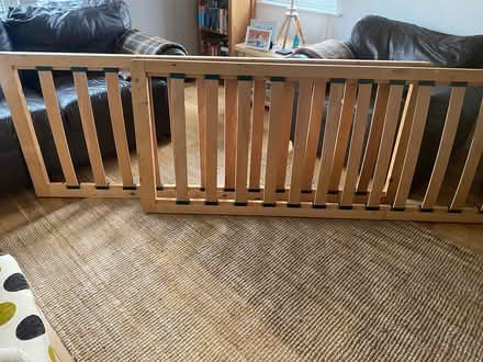 Photo of free King size pine bed frame (West Calder) #2