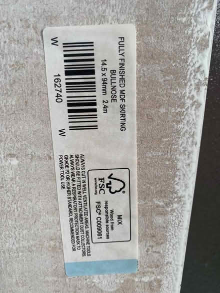 Photo of free Skirting board lengths (Colchester CO1) #1