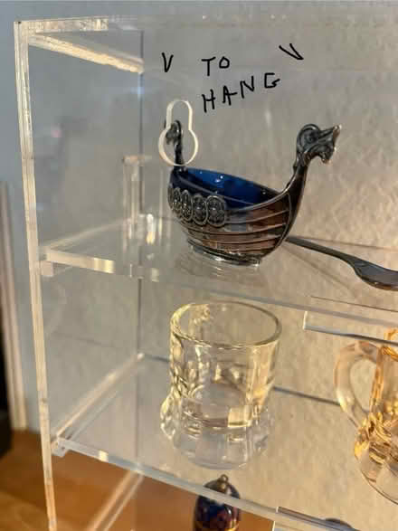 Photo of free Antique salt dips with display (West Dublin) #3