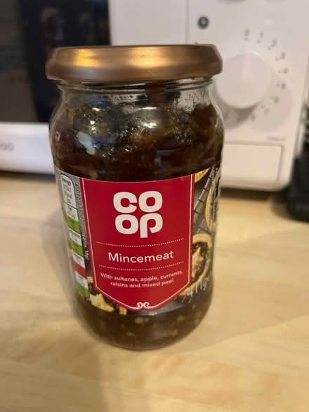 Photo of free Mincemeat jar. (Hertford Heath SG13) #1